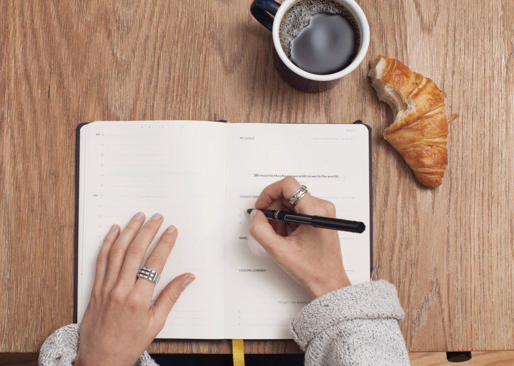 write goals down