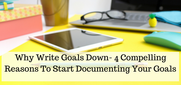 why write goals down