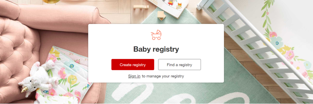 target - popular baby registry websites