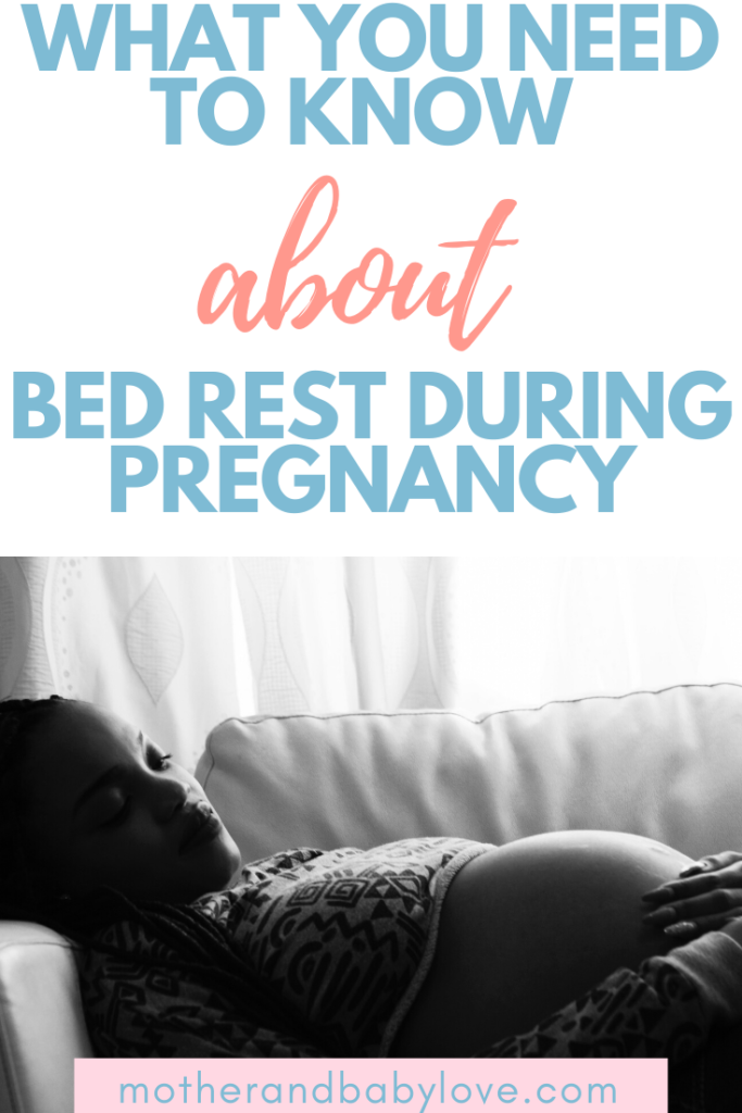 reasons for bed rest in pregnancy- what you need to know