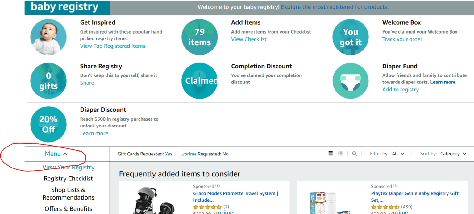 How To Create a Baby Registry on Amazon Mother and Baby Love