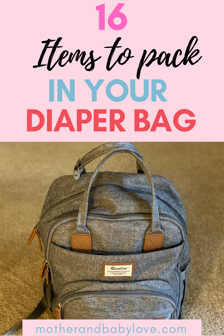 What To Pack In A Diaper Bag- The Complete List of Diaper Bag ...