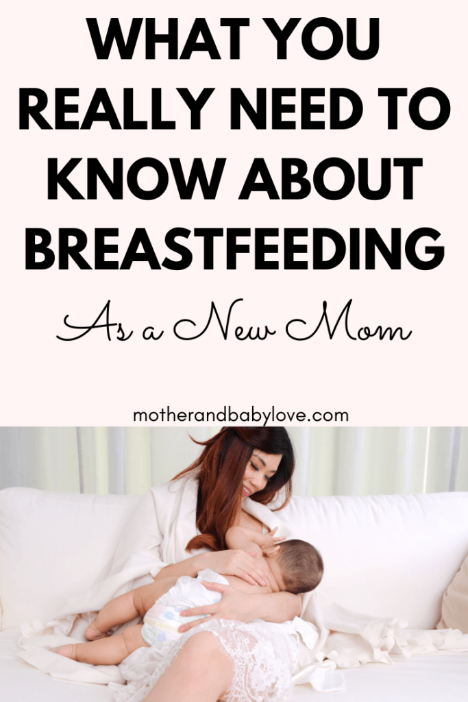 What you really need to know about breastfeeding as a new mom
