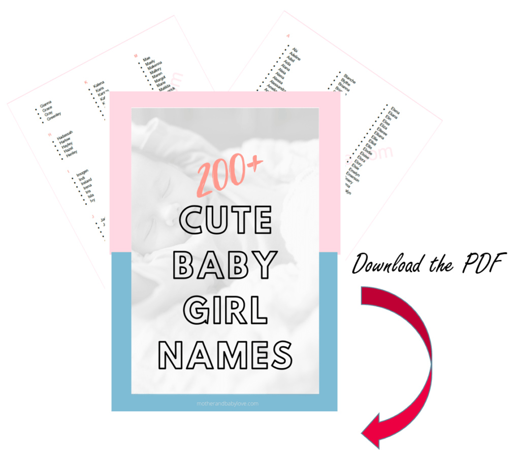 200+ Cute and Unique Baby Names For Girls That Aren't Overused