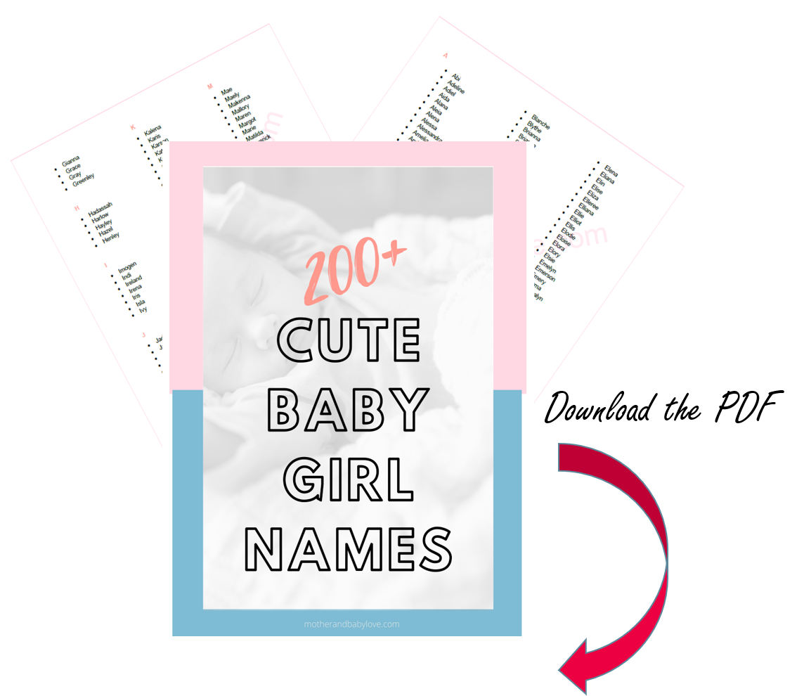 200+ Cute and Unique Baby Names For Girls That Aren't Overused