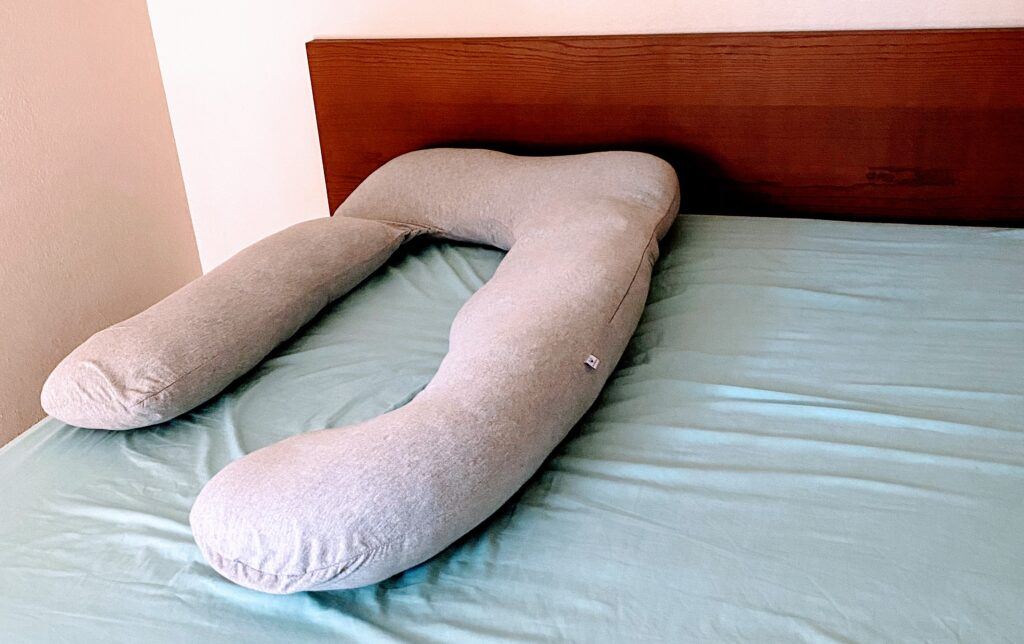 the pharmedoc u-shaped pregnancy pillow -detachable