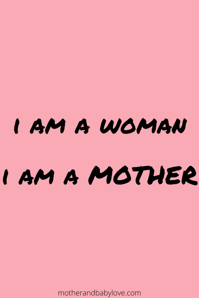 I am a woman. I am a mother

Mother and Baby Love Quote Graphics