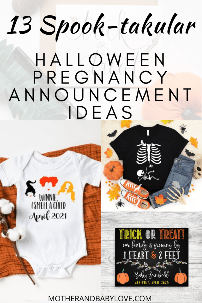 The best spook-takular Halloween pregnancy reveal ideas