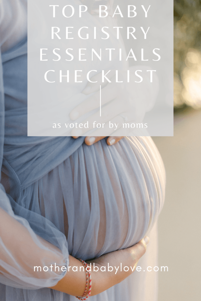 top baby registry essentials checklist #babyregistry