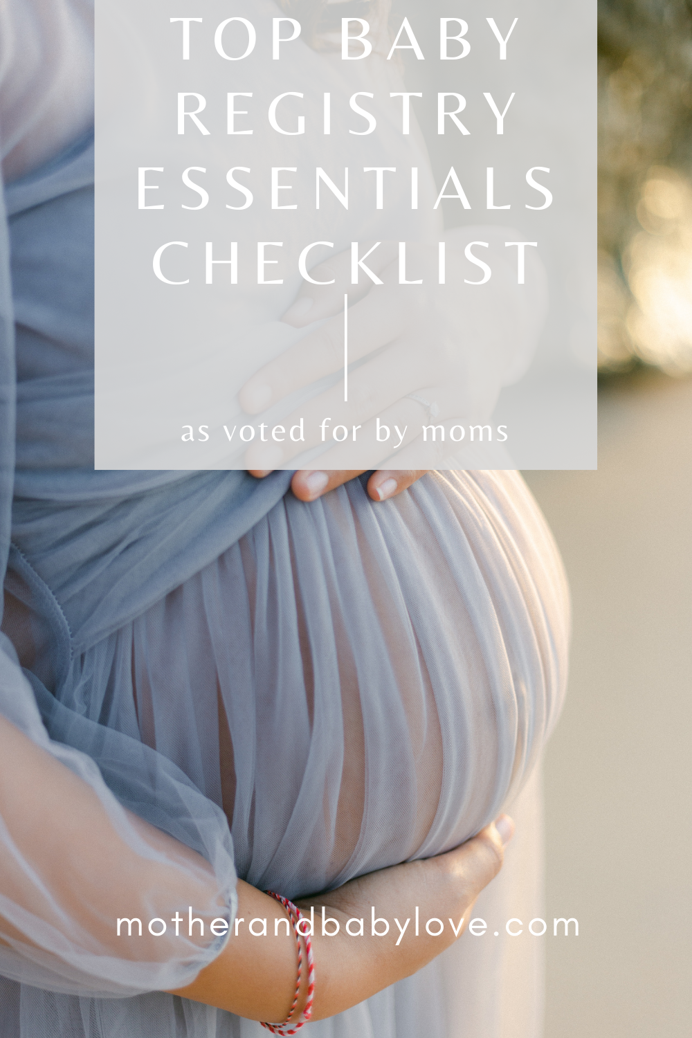 The Ultimate Baby Registry Essentials Checklist