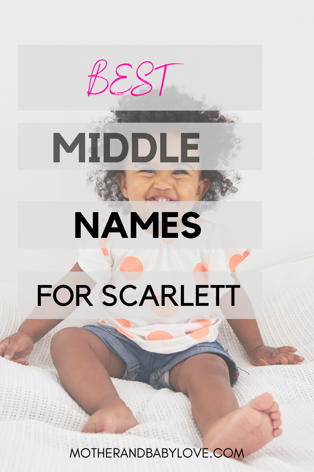 Middle Names For Scarlett 84 Pretty Middle Names For Girls