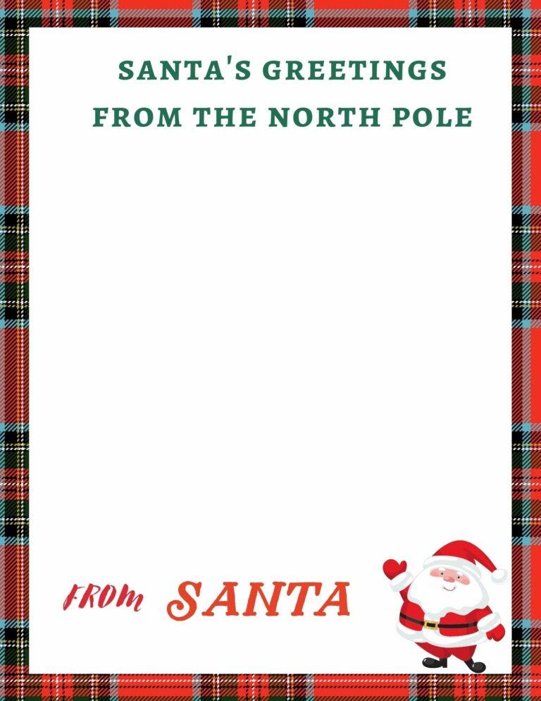 LETTER TO SANTA FREE PRINTABLE + CHRISTMAS WISHLIST