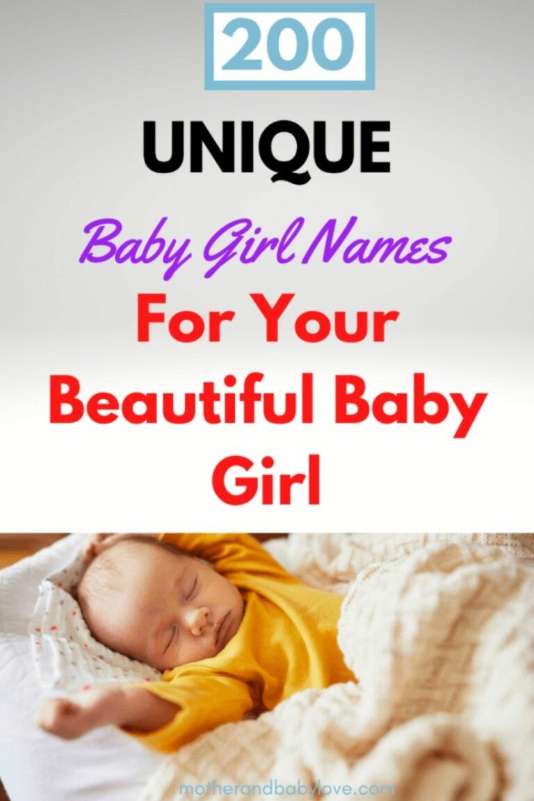 200+ Cute and Unique Baby Names For Girls That Aren't Overused