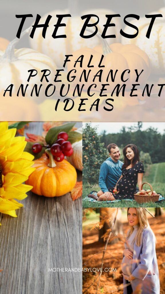 The best fall pregnancy announcement ideas