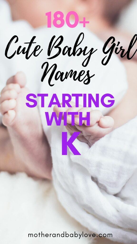 Baby Girl Names Starting With K 180+ Amazing Unique Baby Names