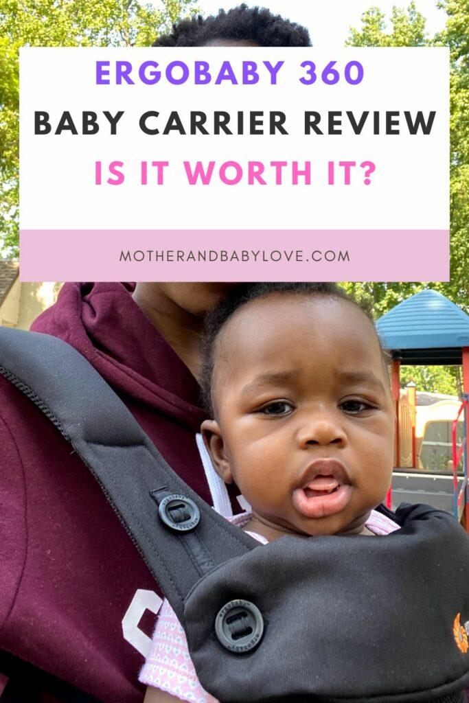 Ergo 360 carrier reviews best sale