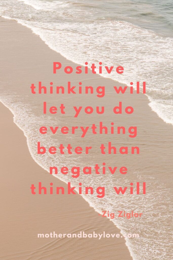 Zig Ziglar inspirational quote about positive thinking