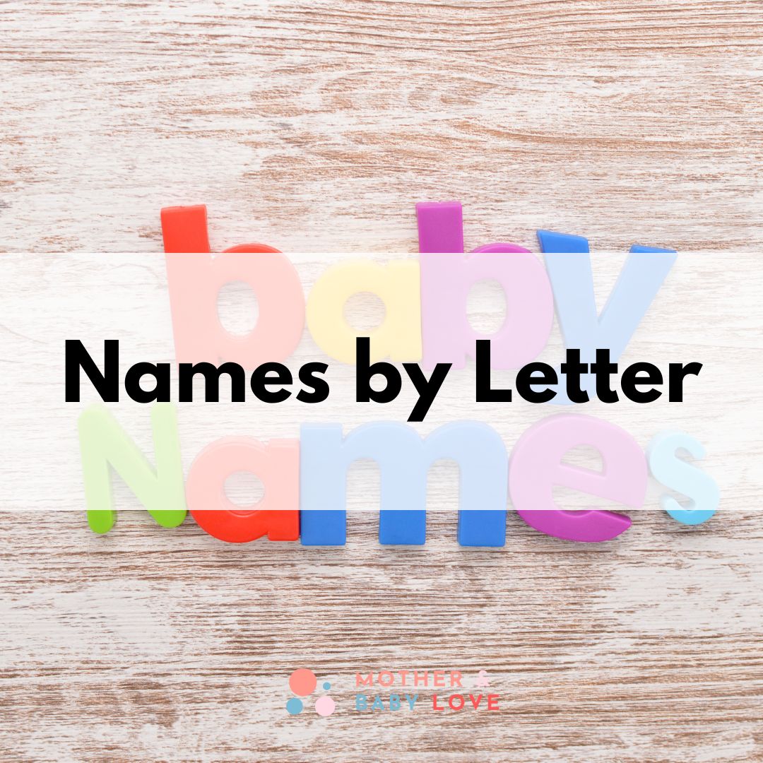 Baby Names By Letter